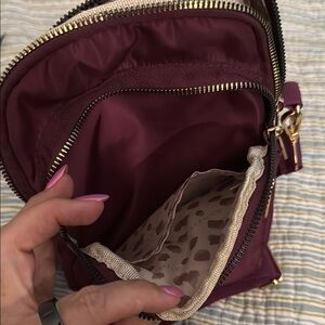 Eggplant color Women's cross body Bag